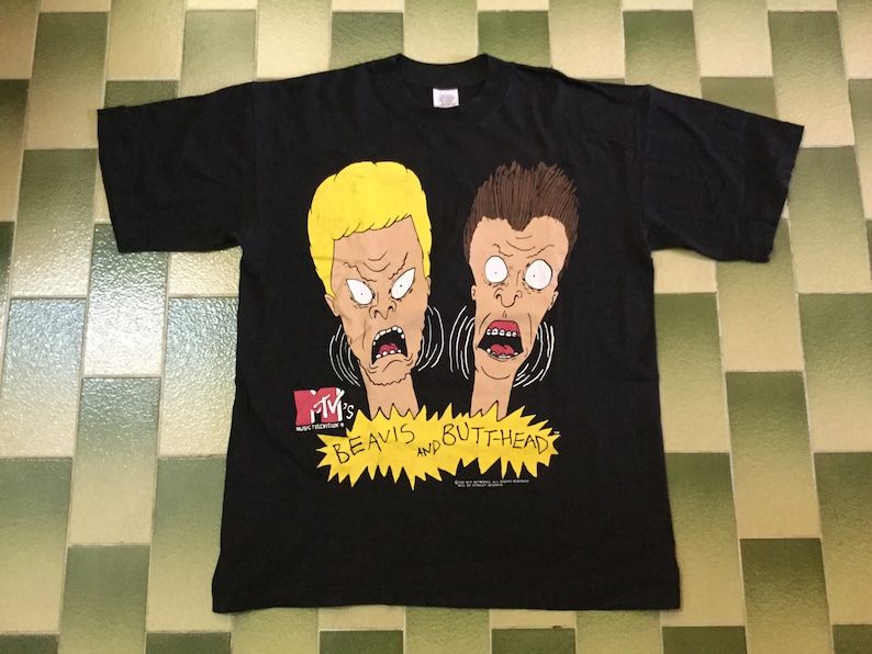 Vintage 90S 1993 Beavis And Butthead T Shirt