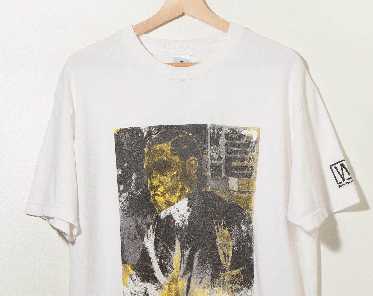 Vintage 90S 2000S K Solo Rap Tee Graphic T-Shirt Hip Hop Streetwear Urban New York Black Silk Screen Waste Managet Records