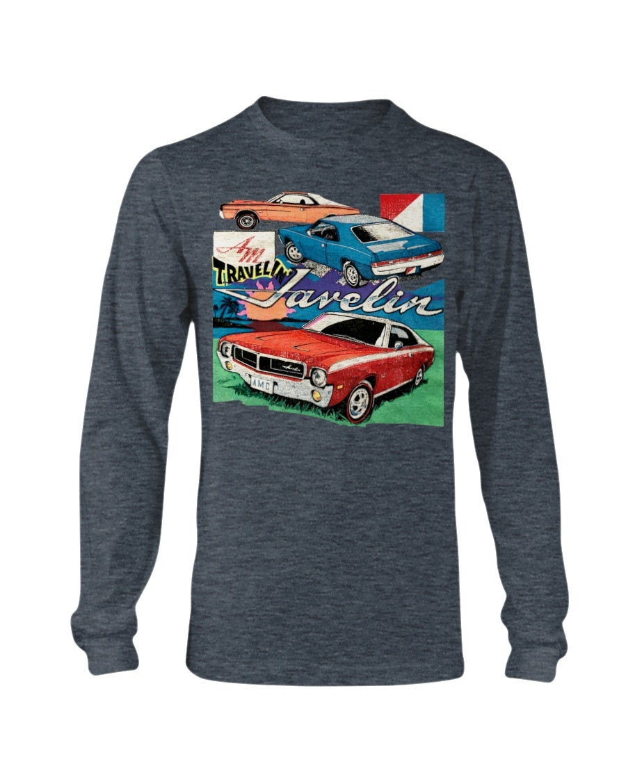 Vintage 90S 90S Vintage Amc Muscle Cars Vintage Javelin Long Sleeve T Shirt 211125