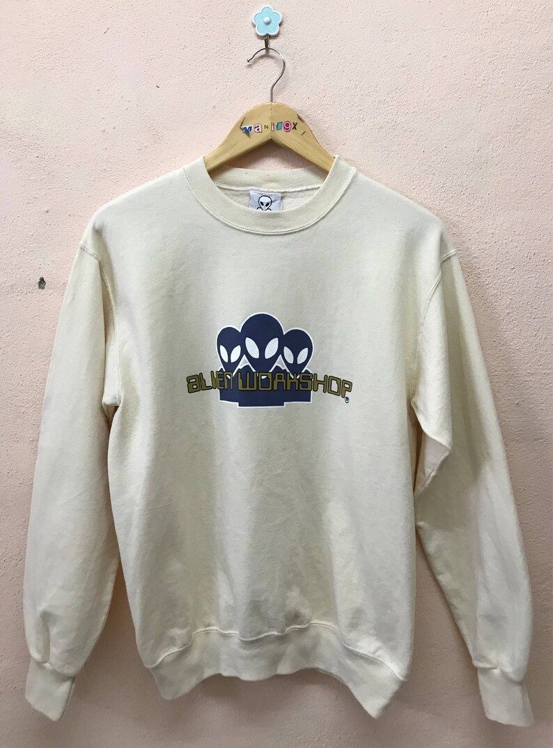 Vintage 90S Alien Workshop Sweatshirt Skate Skateboardsmade In Usa vintage 90s alien workshop sweatshirt skate skateboardsmade in usa hihkj