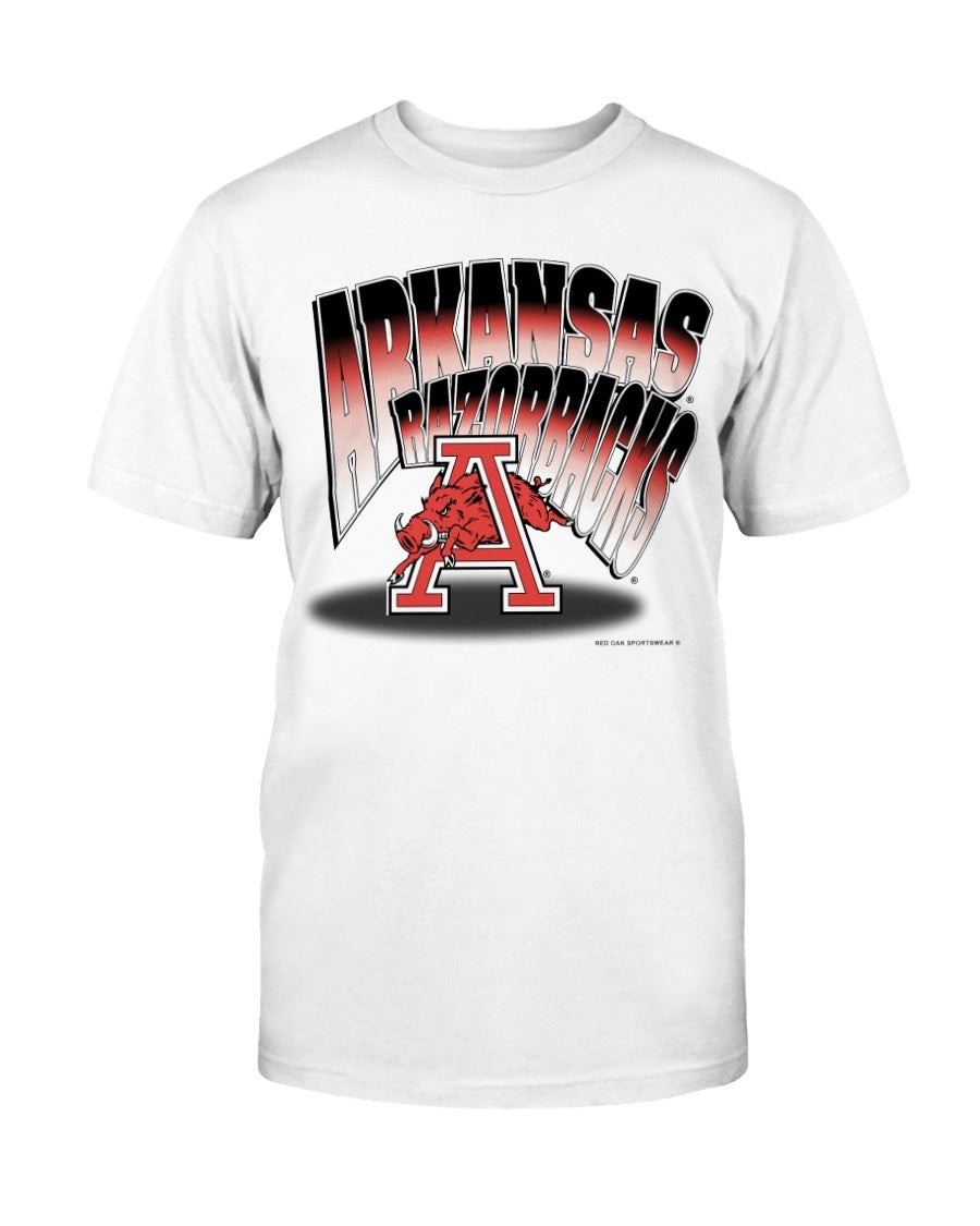 Vintage 90S Arkansas Razorbacks T Shirt 210917