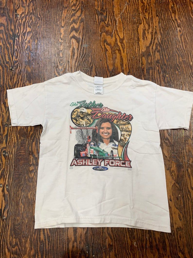 Vintage 90s Ashley Force Racing Shirt