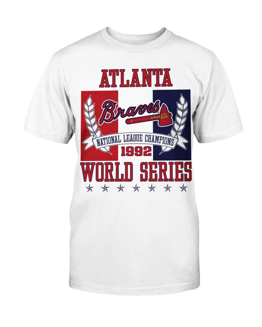 Vintage 90S Atlanta Braves Mlb Baseball T Shirt 211224