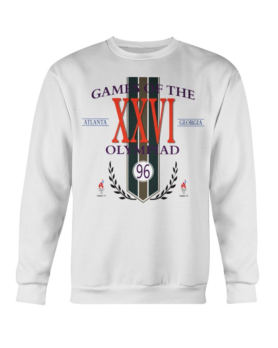 Vintage 90S Atlanta Olympics Games 1996 Graphic Sweatshirt 072721
