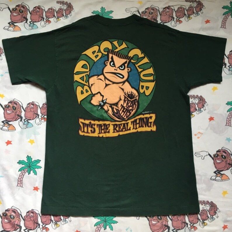 Vintage 90S Bad Boy Club T Shirt 1992 Its The Read Thing
