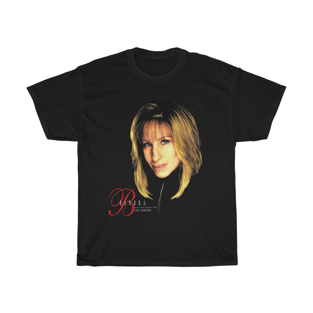 Vintage 90S Barbra Streisand 1994 Concert Unisex Heavy Cotton Tee 211016