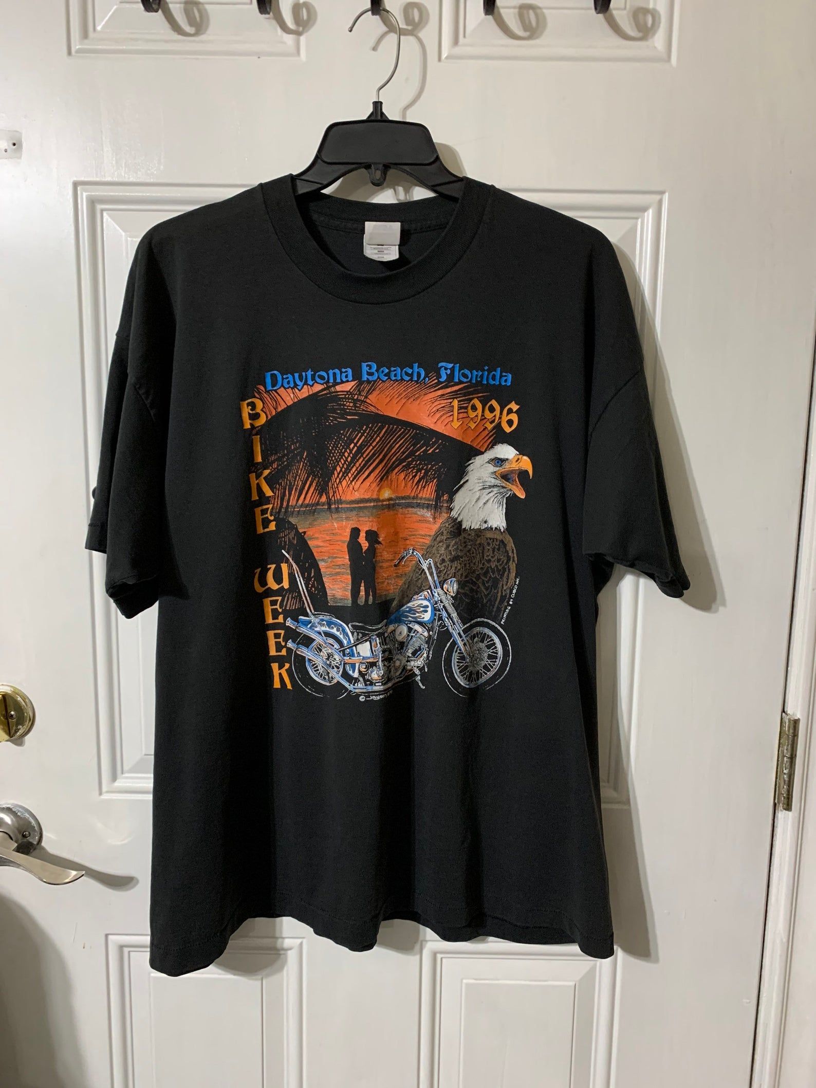 Vintage 90S Bike Week Daytona Beach Florida 1993 T-Shirt Xx