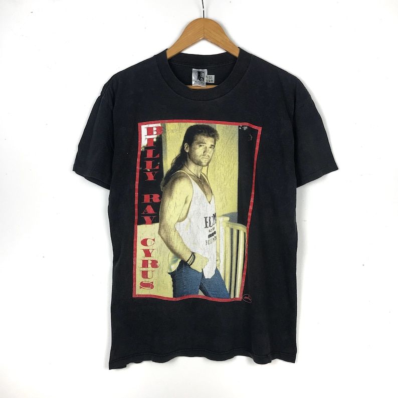 Vintage 90S Billy Ray Cyrus I Aint Your Dog No More Promo Album T Shirt