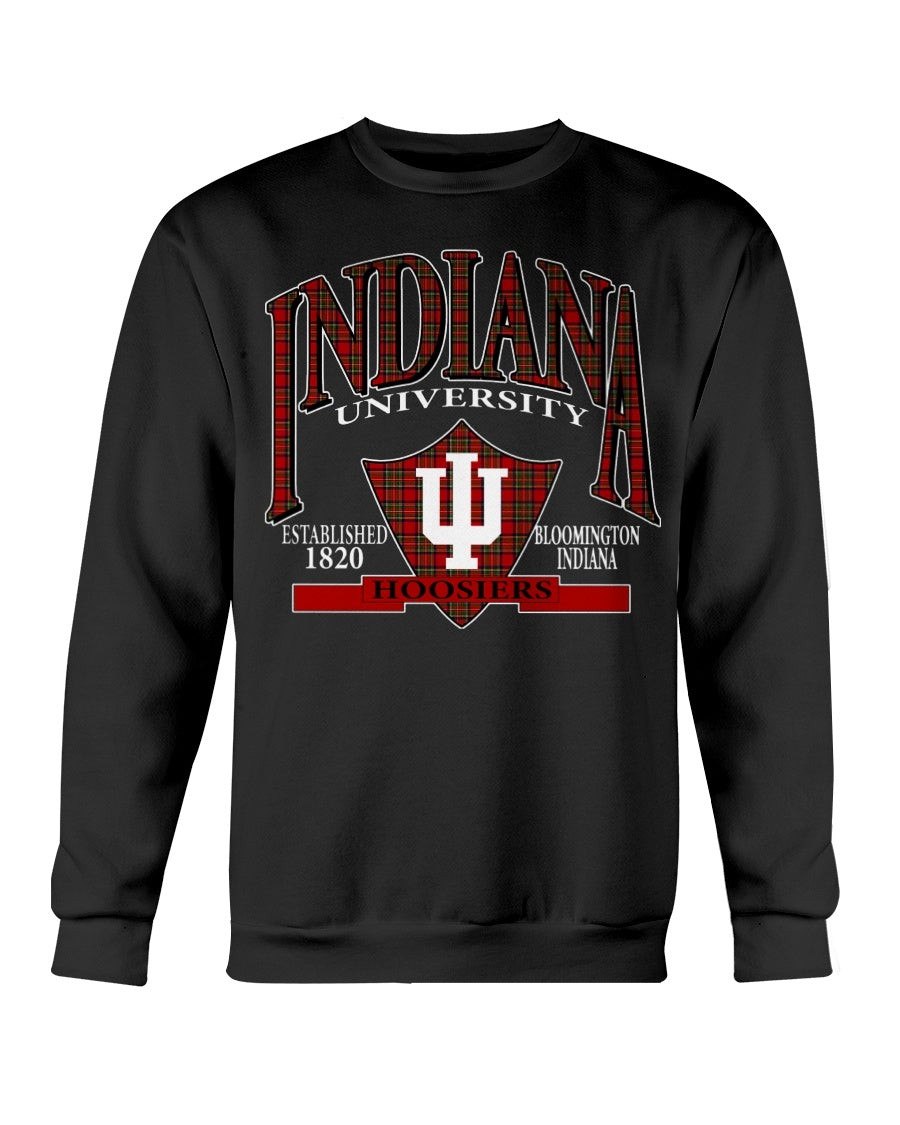 Vintage 90S Bloomington Indiana University Hoosiers Collegiate Sweatshirt 211206