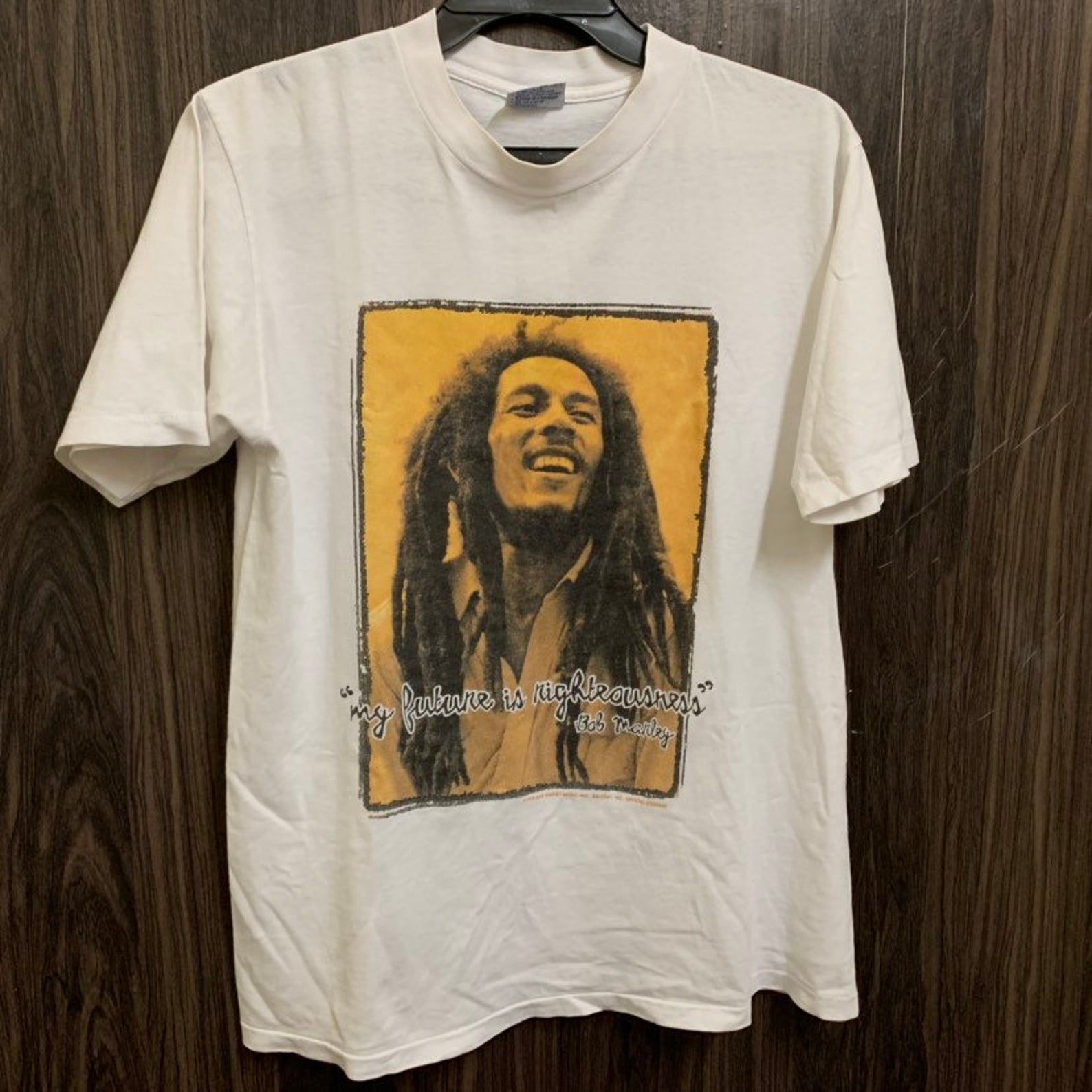 Vintage 90'S Bob Marley Reggae Rock Rasta Balzout Inc T Shirt L