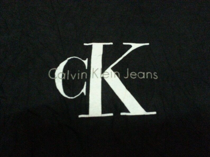 Vintage 90S Calvin Klein Jeans T Shirt Made In Usa