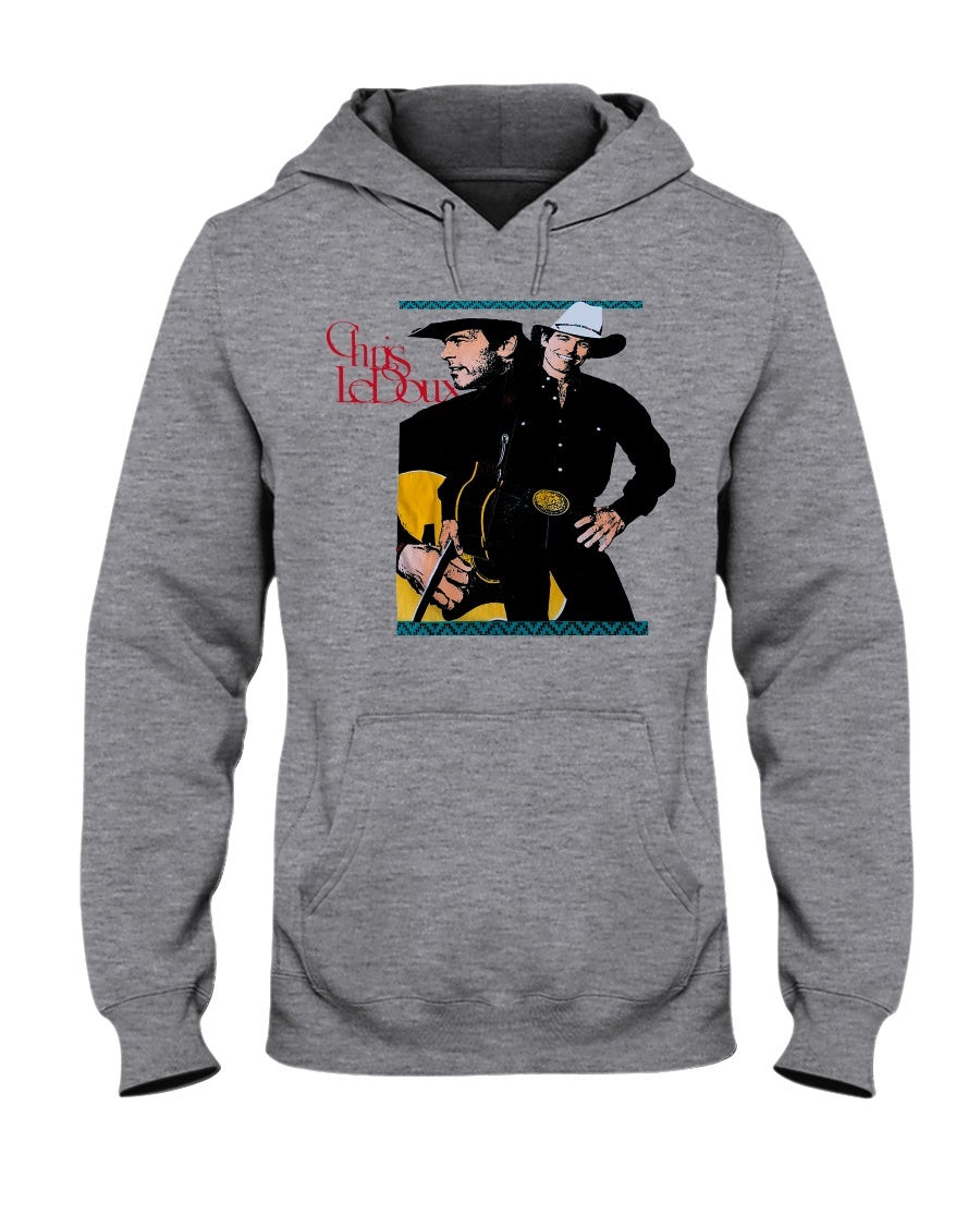 Vintage 90S Chris Ledoux Country Music 1992 Whatcha Gonna Do With A Cowboy Concert Tour Hoodie 062421