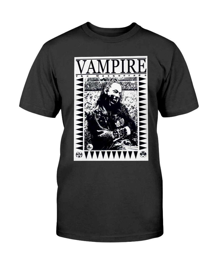 Vintage 90S Clanbook Brujah Vampire The Masquerade T Shirt 211228