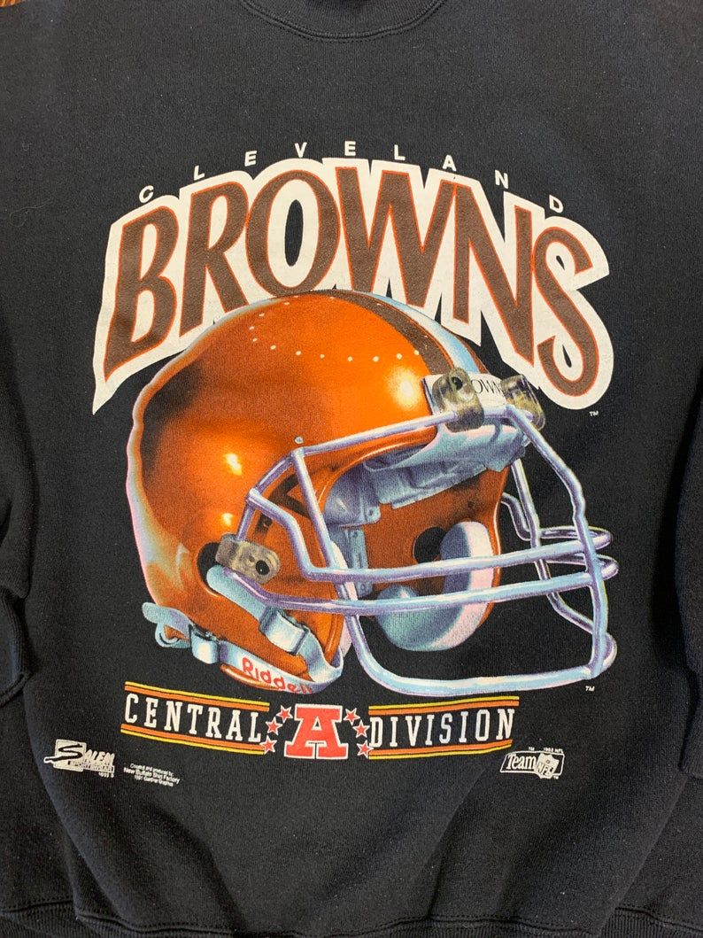 Vintage 90S Cleveland Browns Dawg Pound Nfl 1992 Shirt