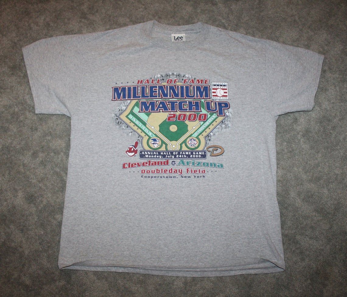 Vintage 90s Clothing MLB Cleveland Indians Arizona Diamondbacks Baseball Shirt