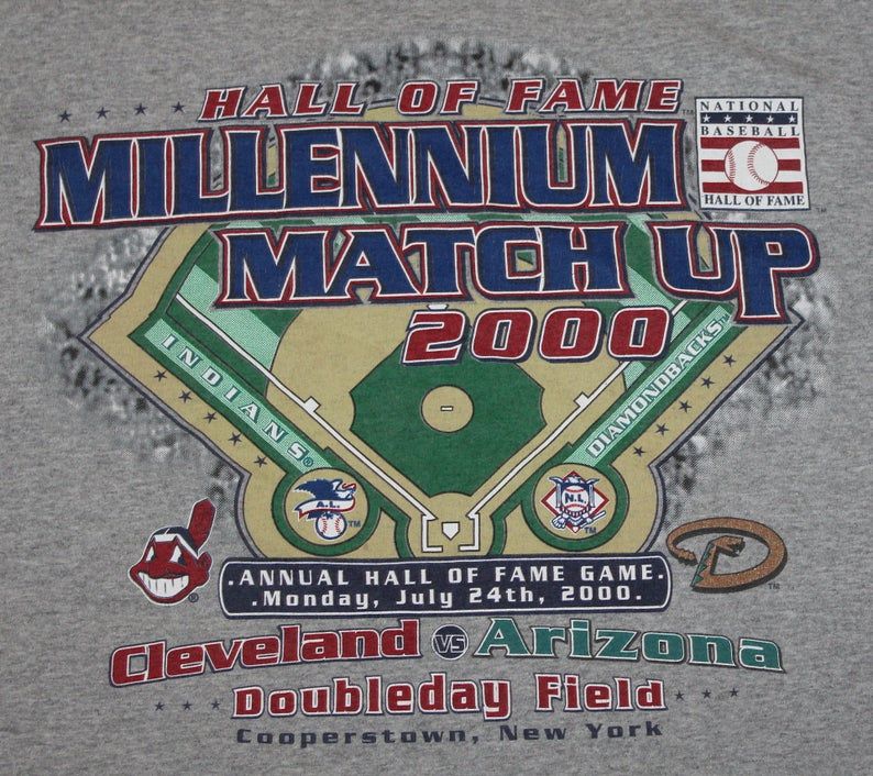 Vintage 90S Clothing Mlb Cleveland Indians Arizona Diamondbacks Baseball