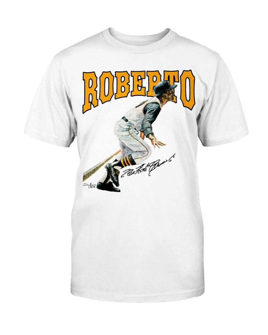Vintage 90S Clothing Mlb Pittsburgh Pirates Baseball Roberto Clemente T Shirt 210911
