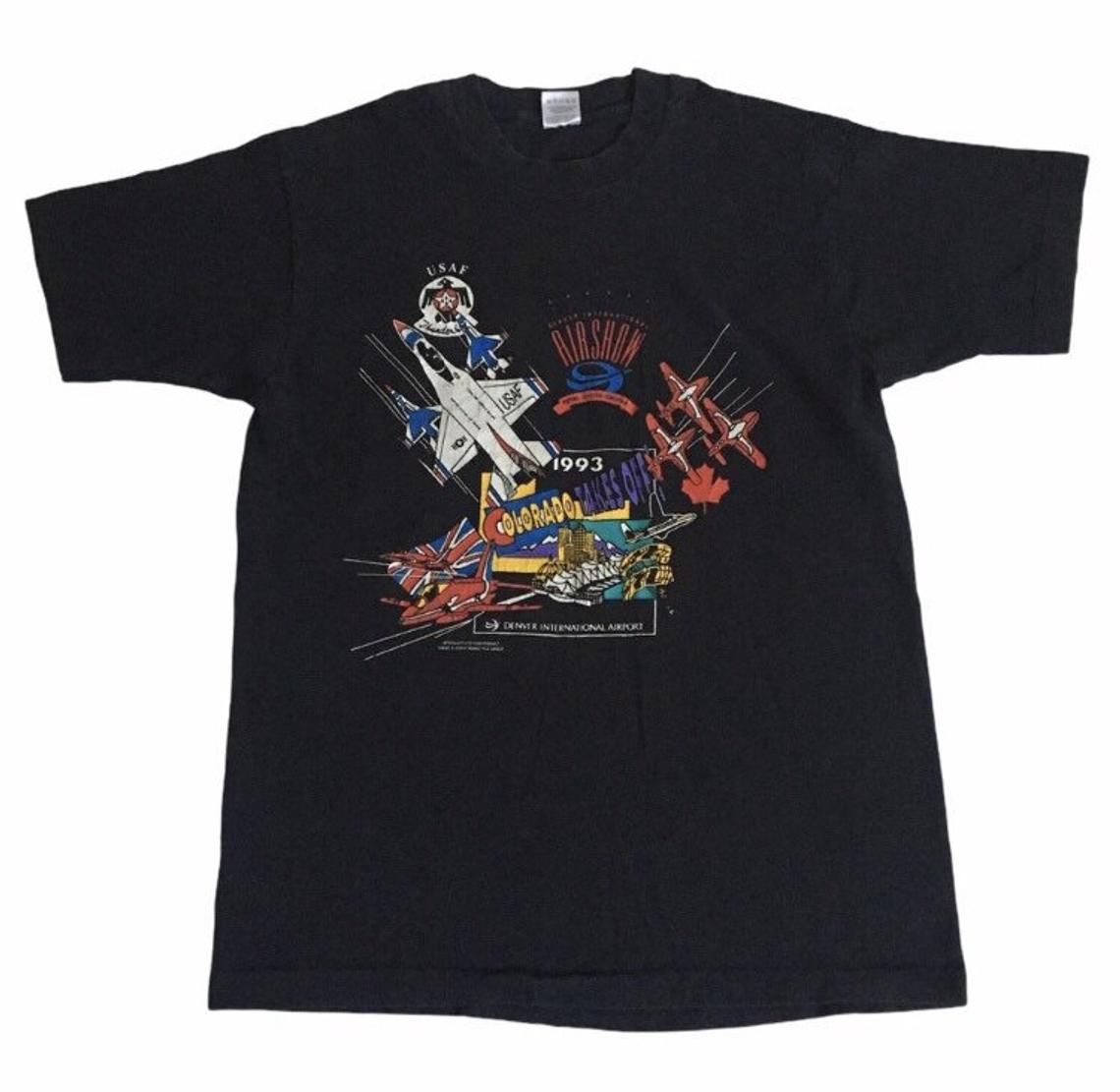 Vintage 90s Colorado Air Show USAF shirt