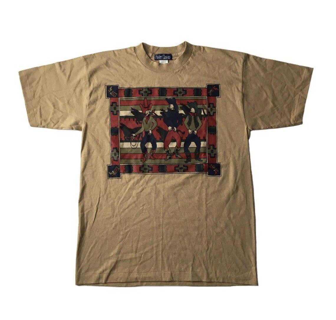 Vintage 90s Cowboys Southwest Country Western shirt