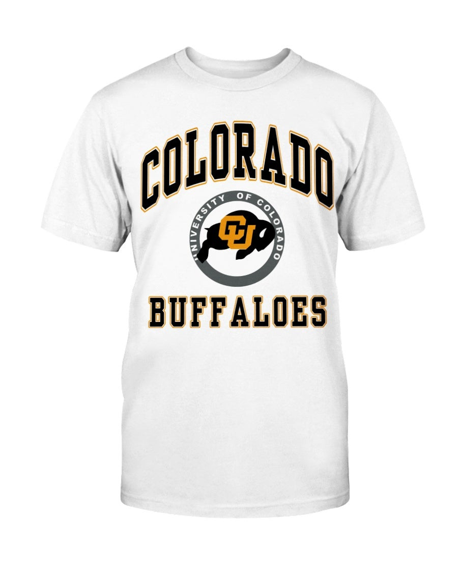 Vintage 90S Cu Colorado Buffaloes Logo T Shirt 210924