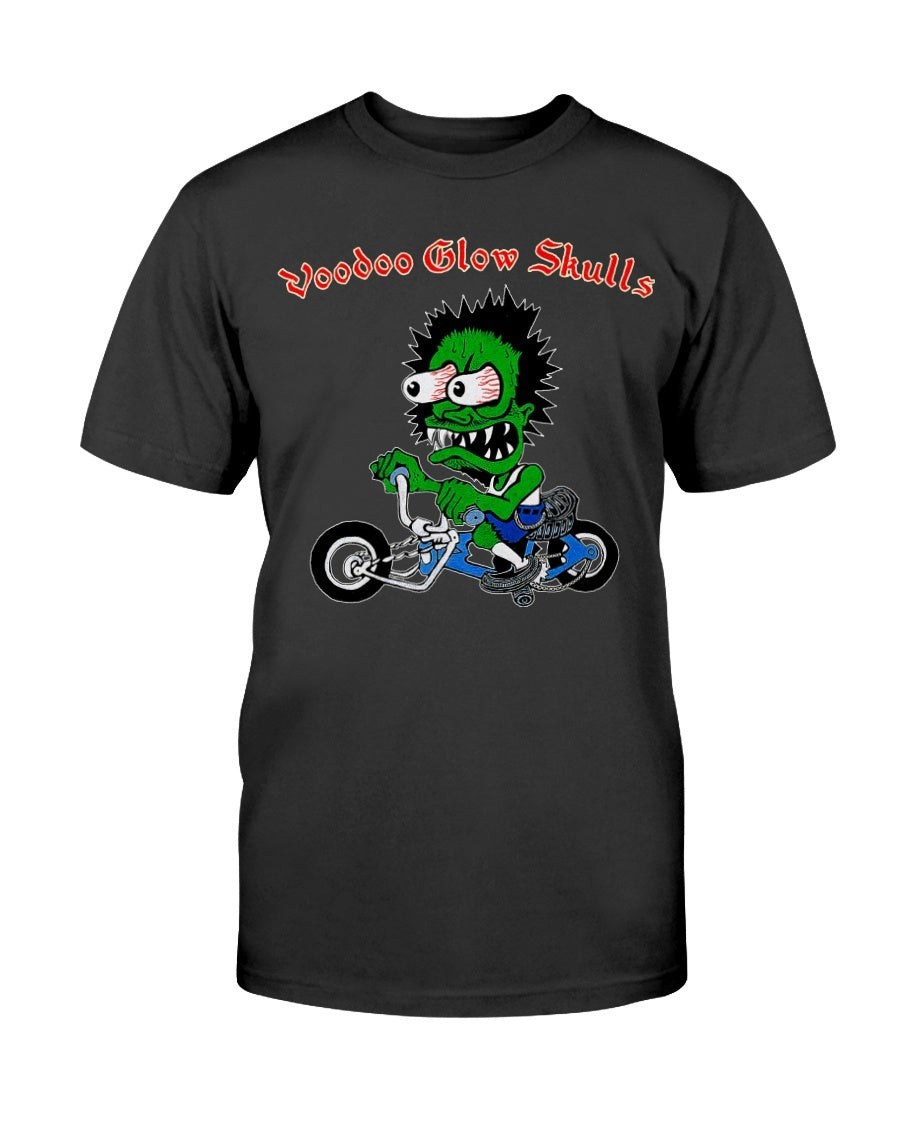 Vintage 90S D Voodoo Glow Skulls Ed Roth Style Graphic T Shirt 211129