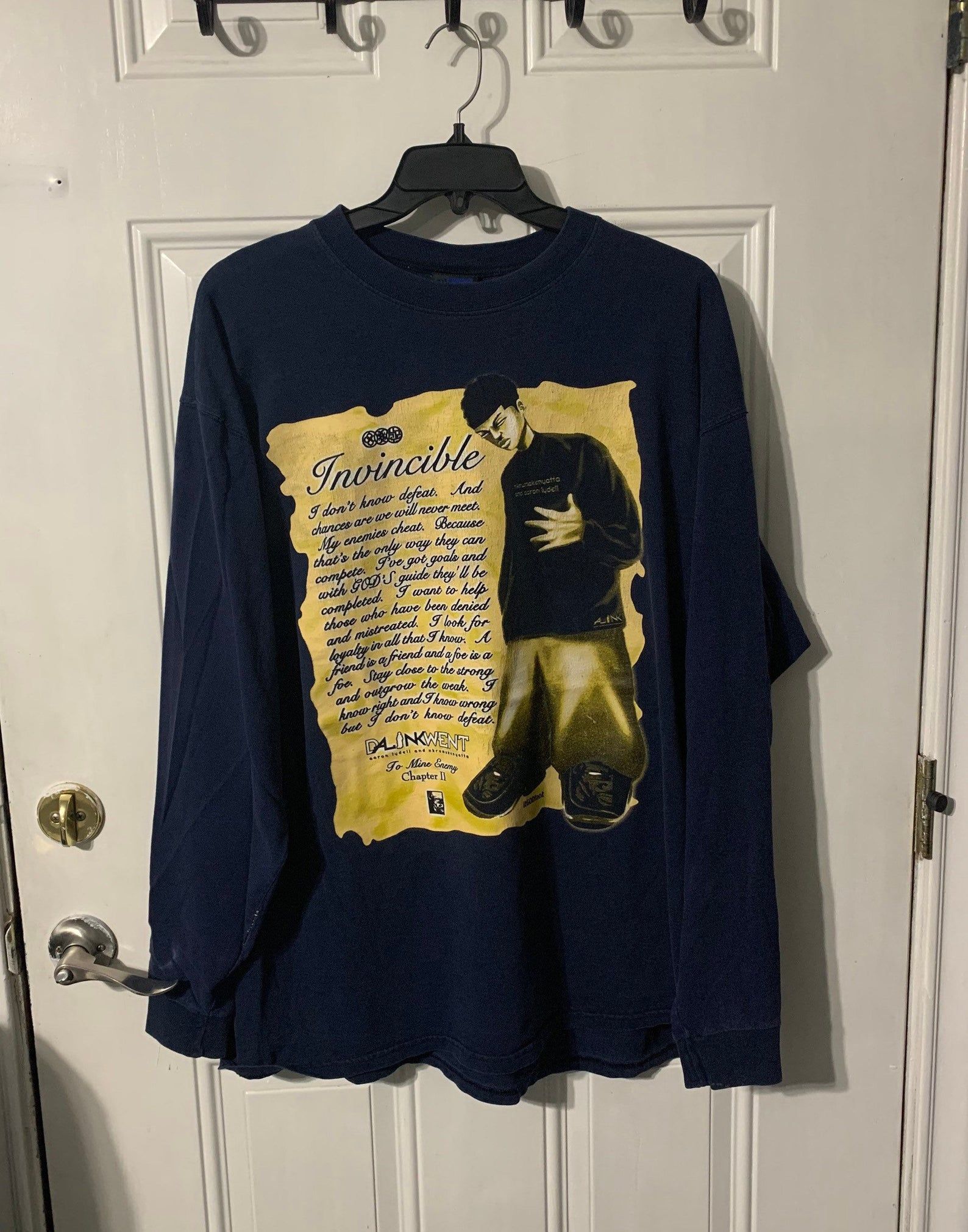 Vintage 90S Dalinkwent To My Enemy Chapter Ii Shirt X