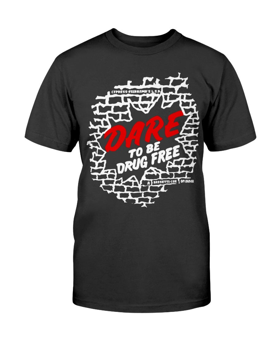 Vintage 90S DARE Black  Red Dare T Shirt 072321