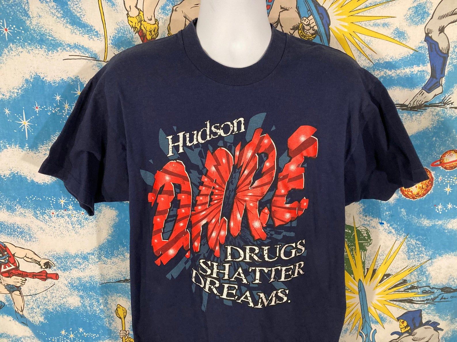 Vintage 90S Dare Drugs Shatter Dreams Shirt - Sz - Dare Tee Straight Edge Stoner Punk 420 Grunge