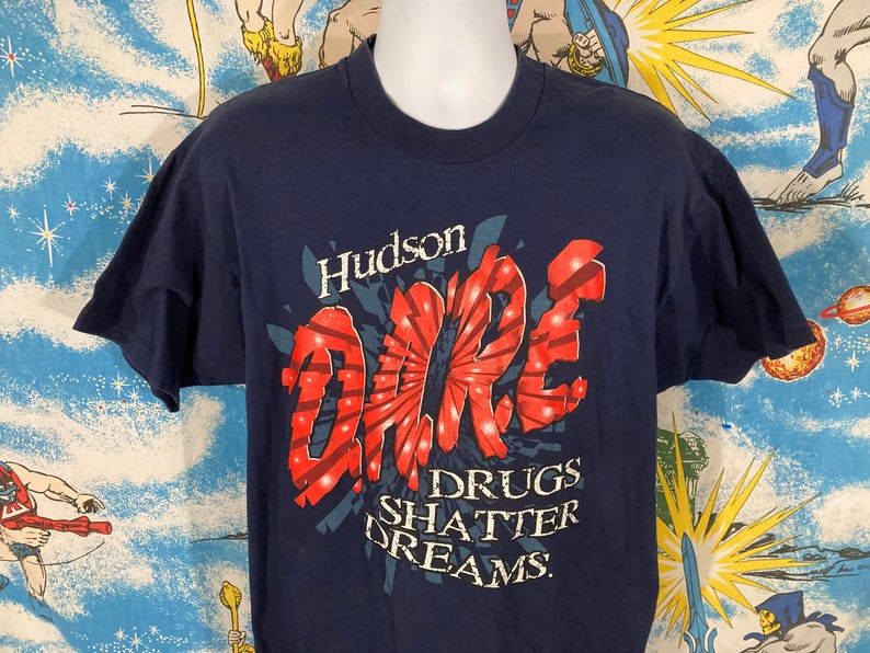 Vintage 90s Dare Drugs Shatter Dreams Shirt