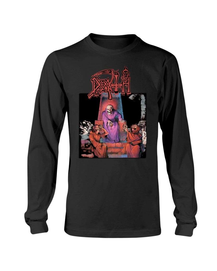 Vintage 90S Death Long Sleeve T Shirt 211125