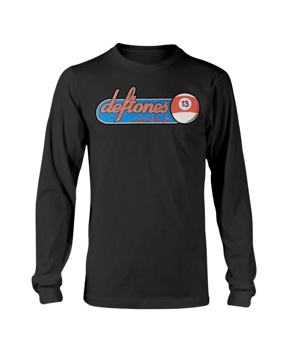 Vintage 90S Deftones Around The Fur Pool Billiards Long Sleeve T Shirt 211221 vintage 90s deftones around the fur pool billiards long sleeve t shirt 211221 igdda