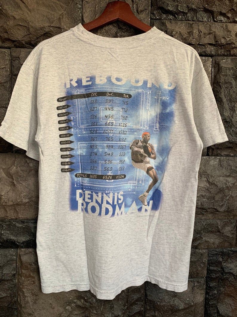 Vintage 90s Dennis Rodman Rebond Shirt