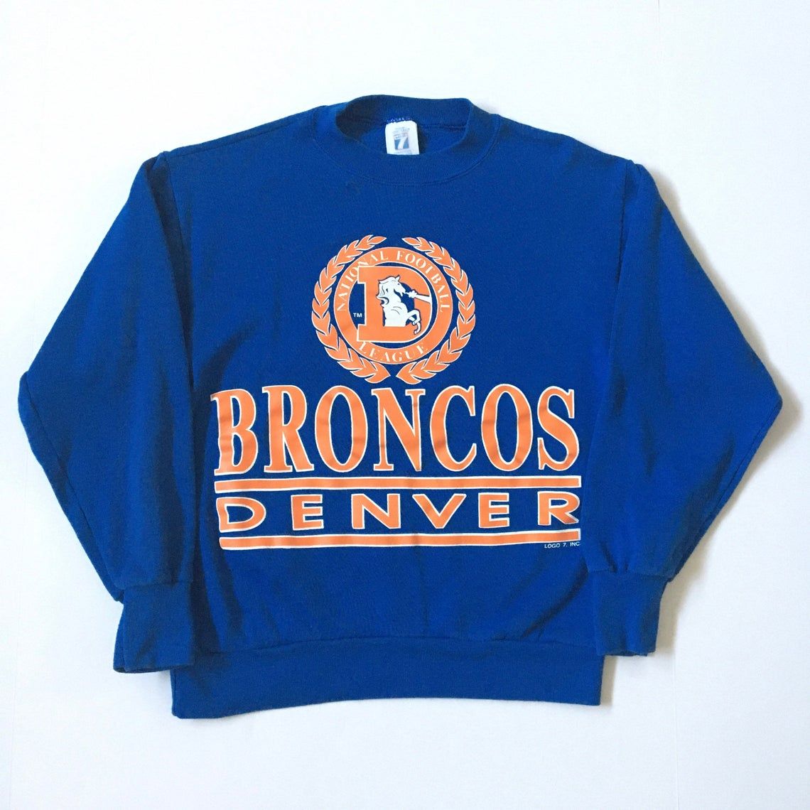Vintage 90s Denver Broncos Logo shirt