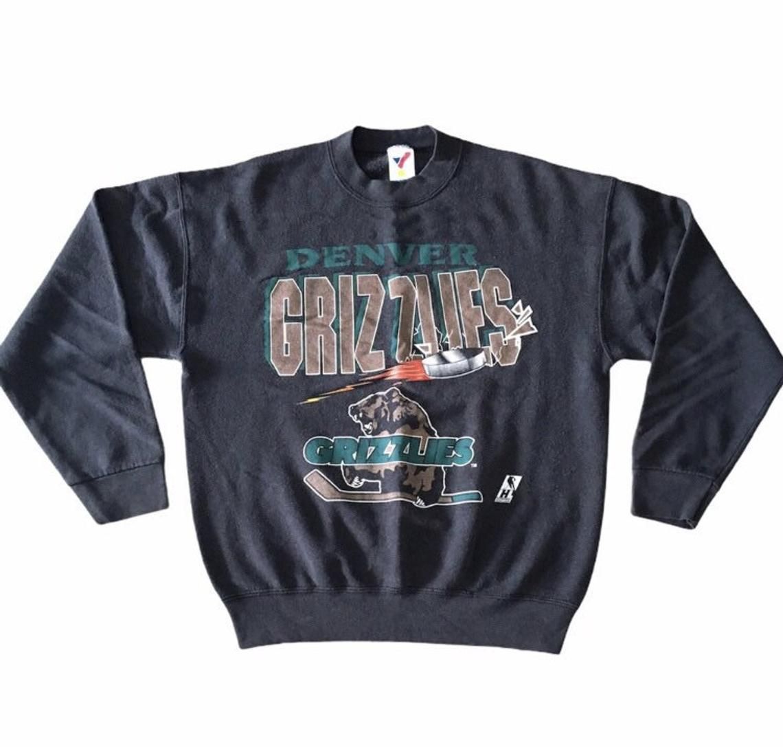 Vintage 90s Denver Grizzlies NHL Hockey shirt