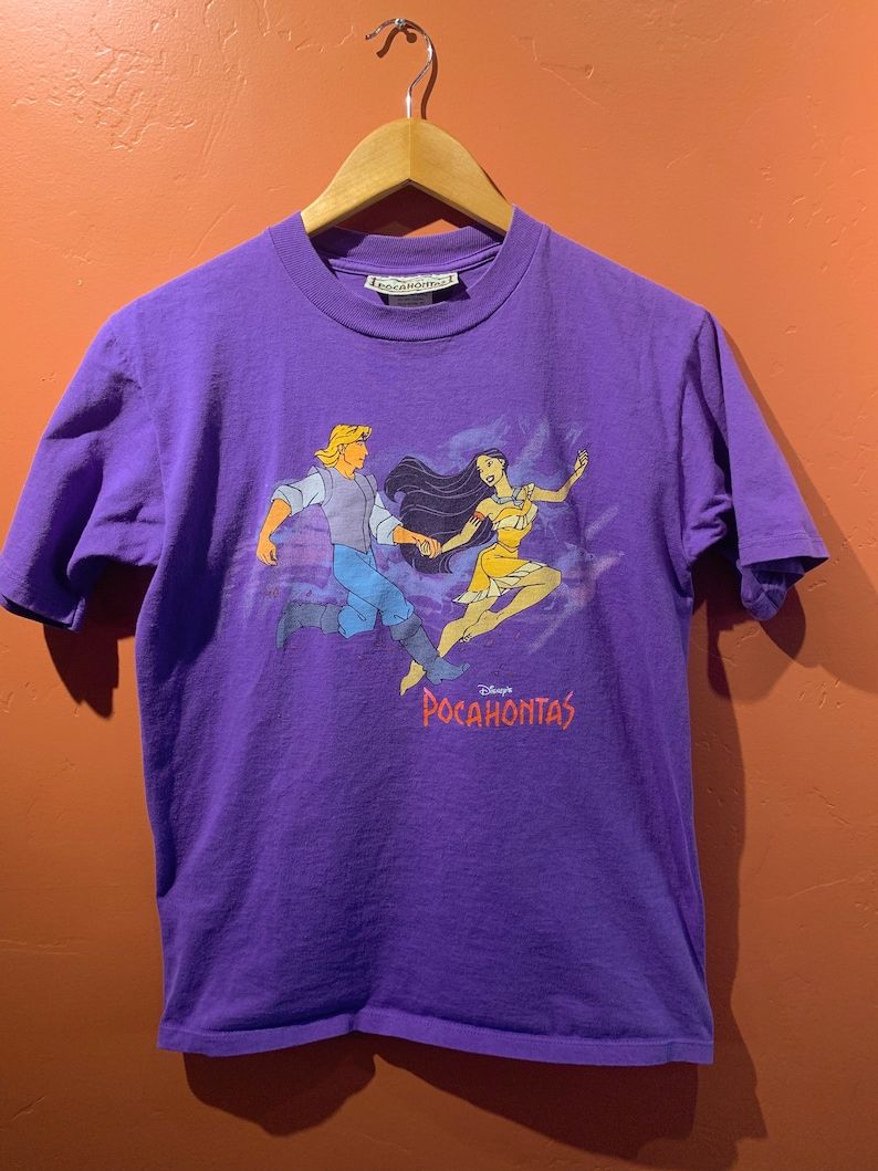 Vintage 90S Disney Pocahontas Shirt