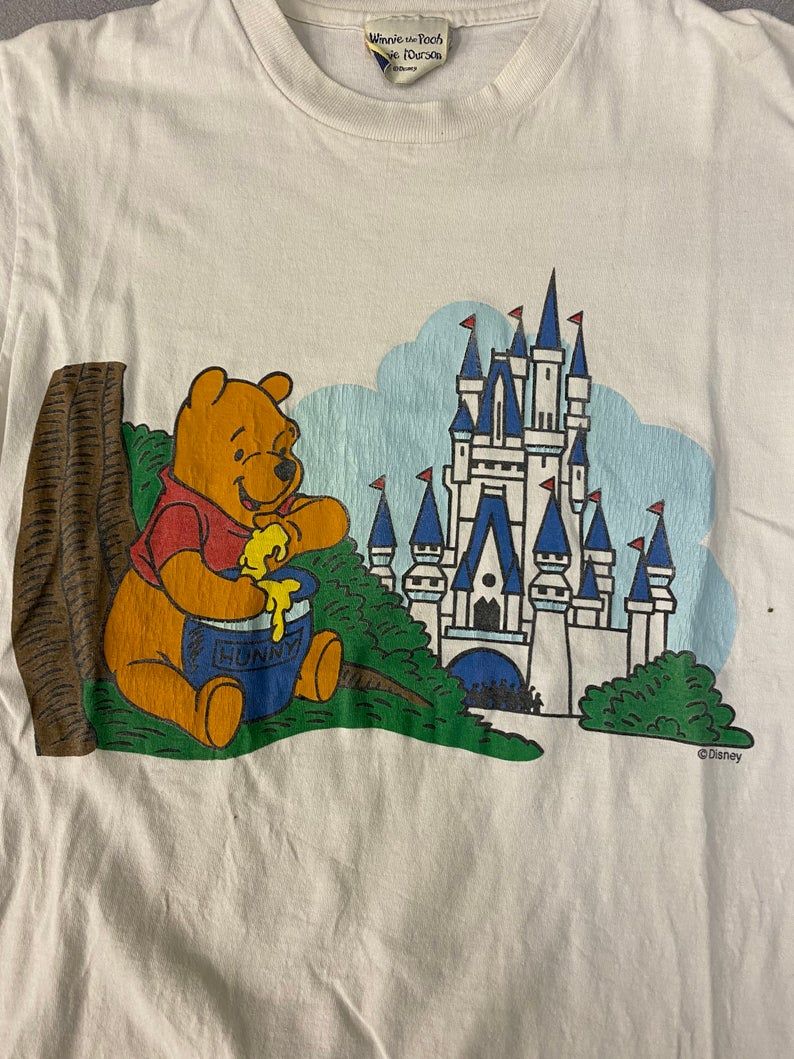 Vintage 90S Disney Winnie The Pooh Tshirt