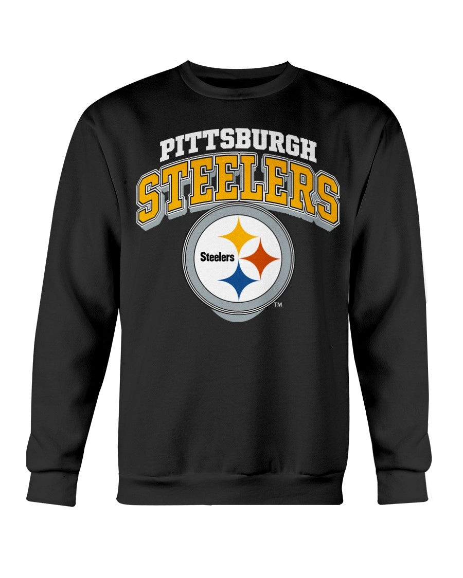 Vintage 90S Distressed Pittsburgh Steelers Sweatshirt 211130