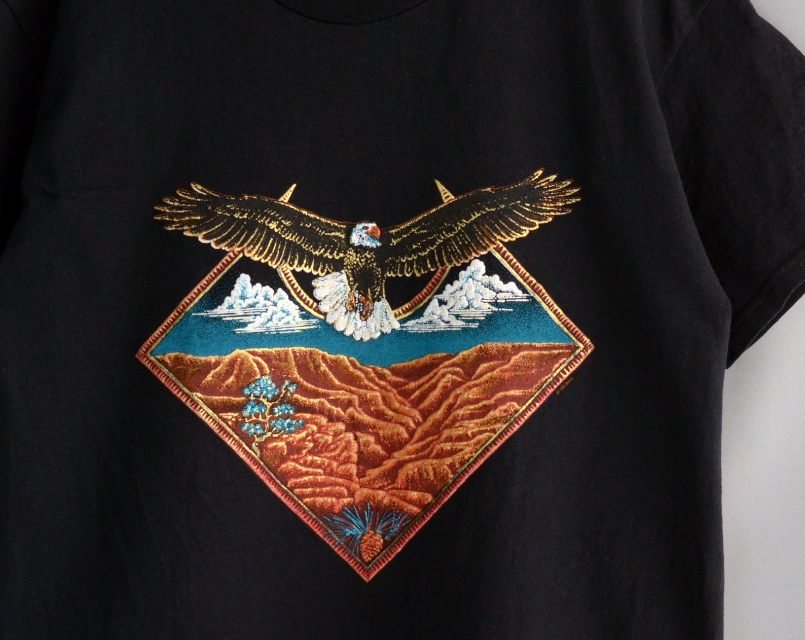 Vintage 90S Eagle T Shirt