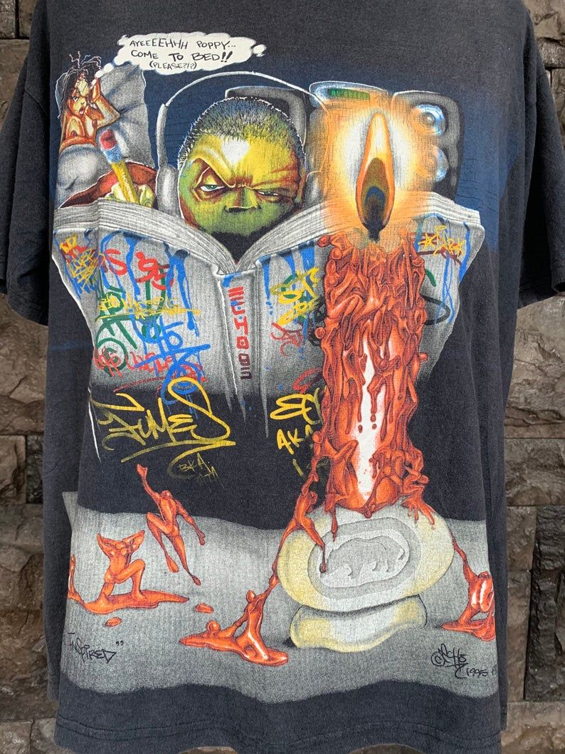 Vintage 90s ECHO Hip Hop Inspired Shirt