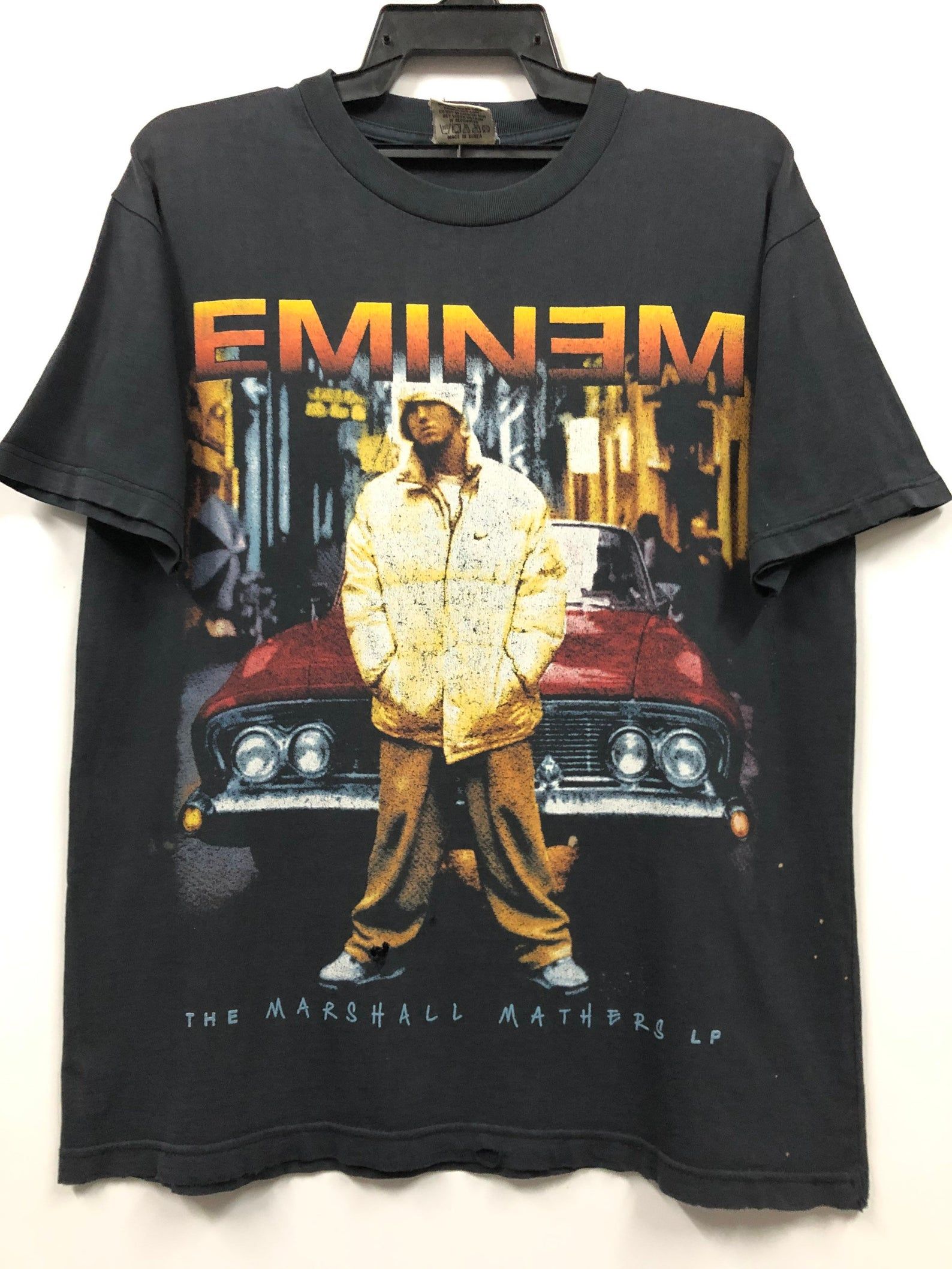 Vintage 90S Eminem The Marshall Mather Lp Distresses Rap Tees Shirt Rare