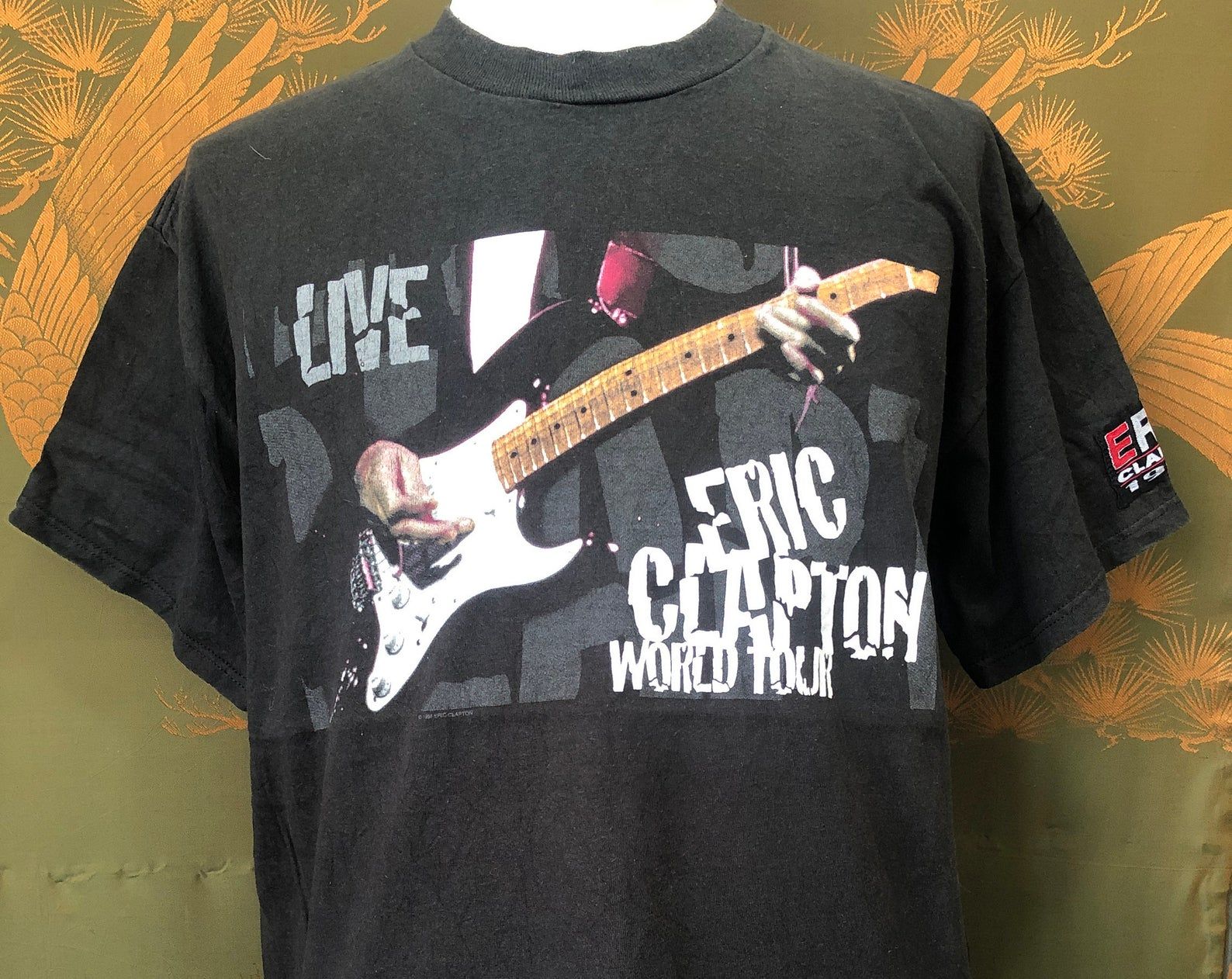 Vintage 90S Eric Clapton World Tour Codekd