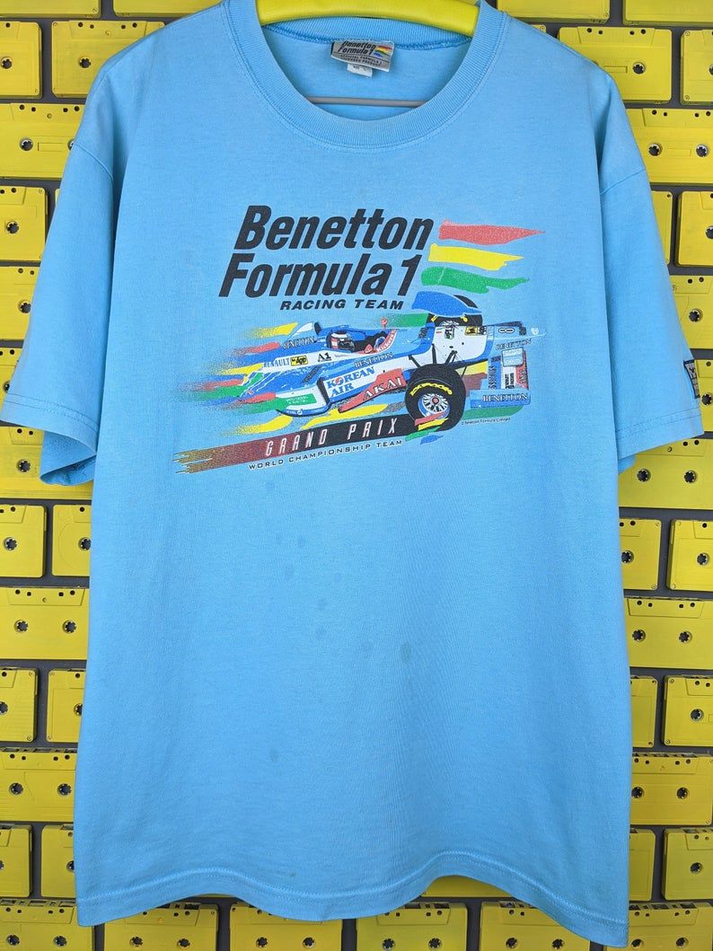 Vintage 90s F1 Benetton Renault Shirt