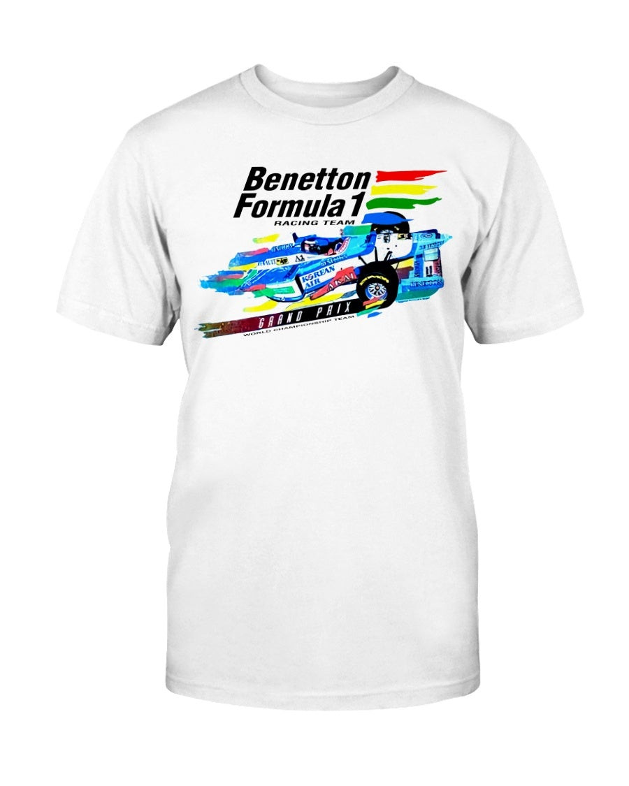 Vintage 90S F1 Benetton Renault T Shirt 210922
