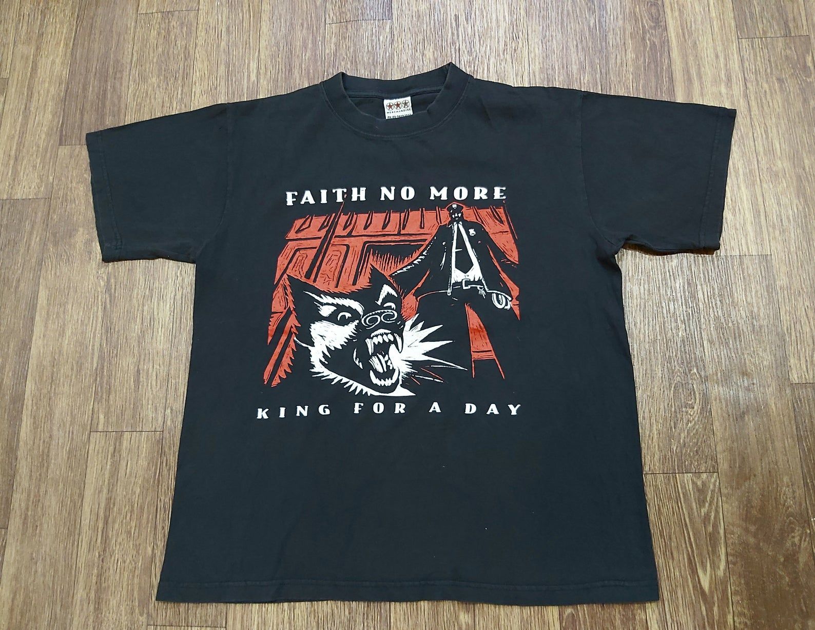Vintage 90S Faith No More King For A Day Tour Concert Promo Album Rare 80S T-Shirt vintage 90s faith no more king for a day tour concert promo album rare 80s t shirt z53pq