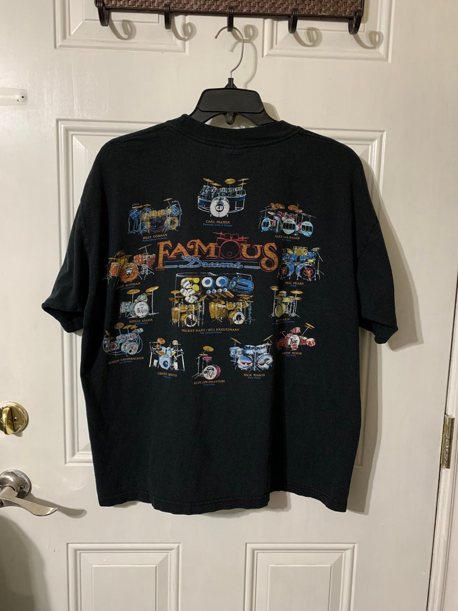 Vintage 90S Famous Drums T-Shirt