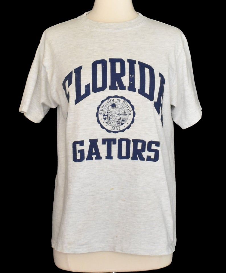 Vintage 90S Florida Gators Shirt, 1990S University Of Florida Tee
