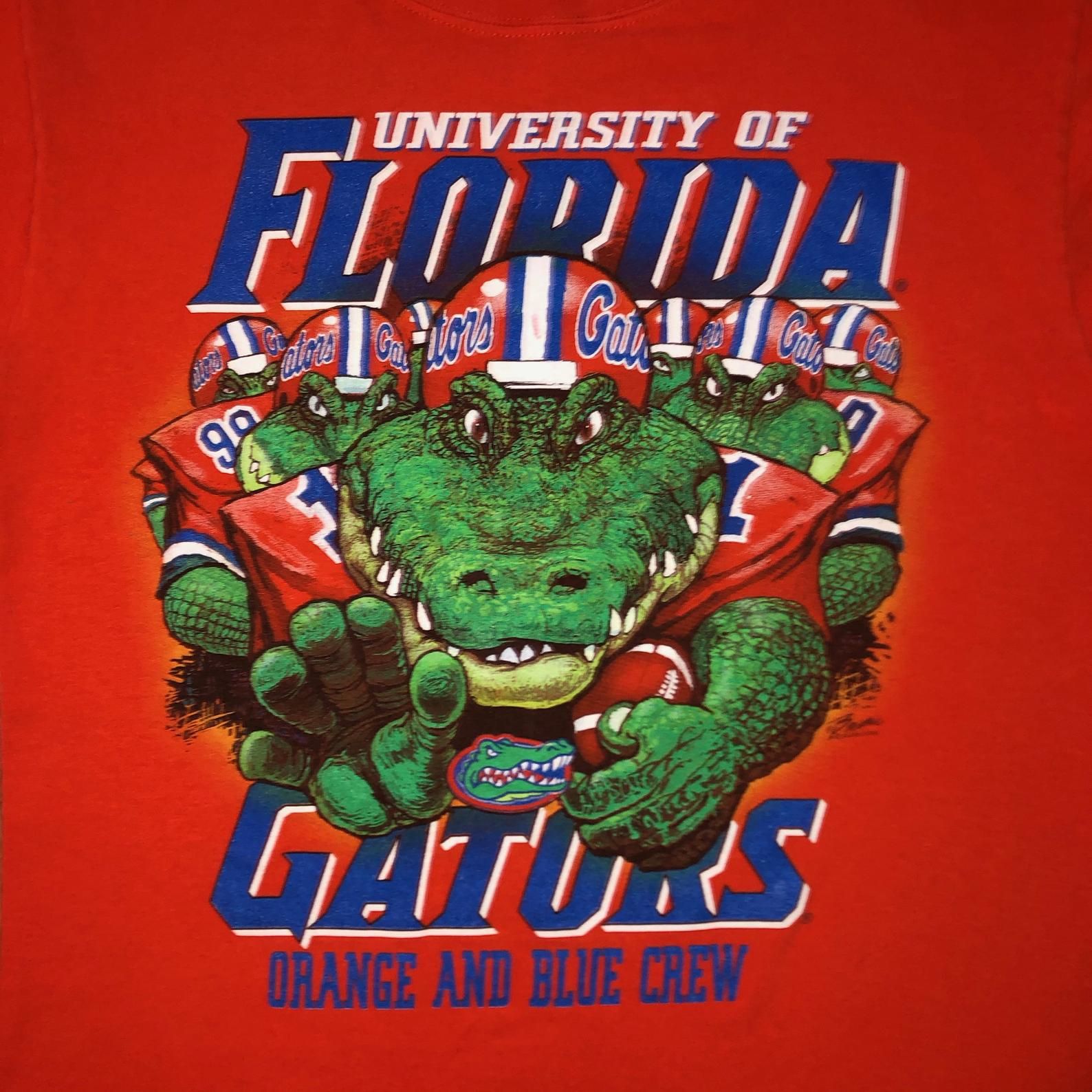 Vintage 90S Florida Gators T Shirt Football 1990S University Of Florida