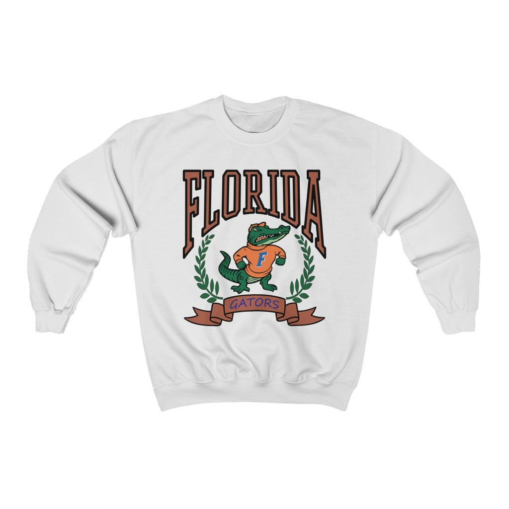 Vintage 90S Florida Gators University Of Florida Gators Sec Football League Atheletic Sweatshirt 211116