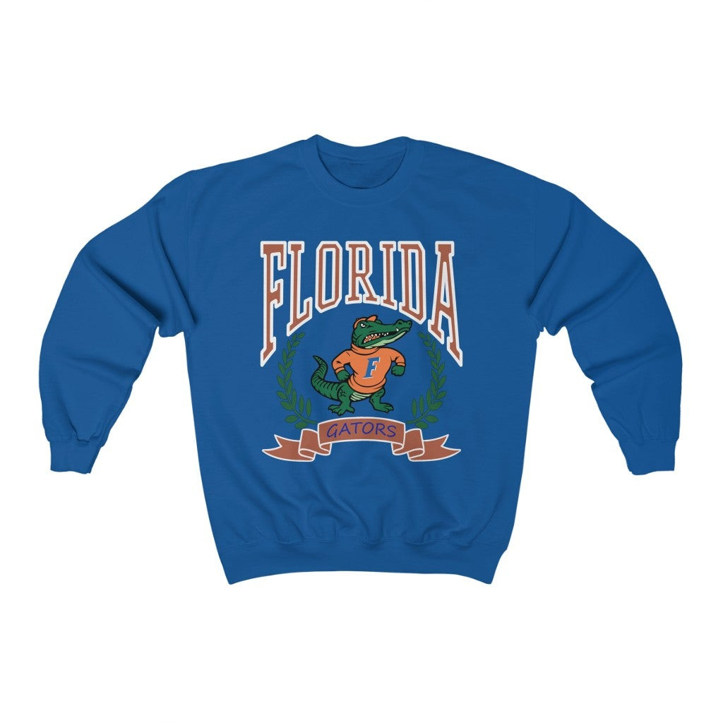 Vintage 90S Florida Gators University Of Florida Gators Sec Football League Atheletic Sweatshirt 211123