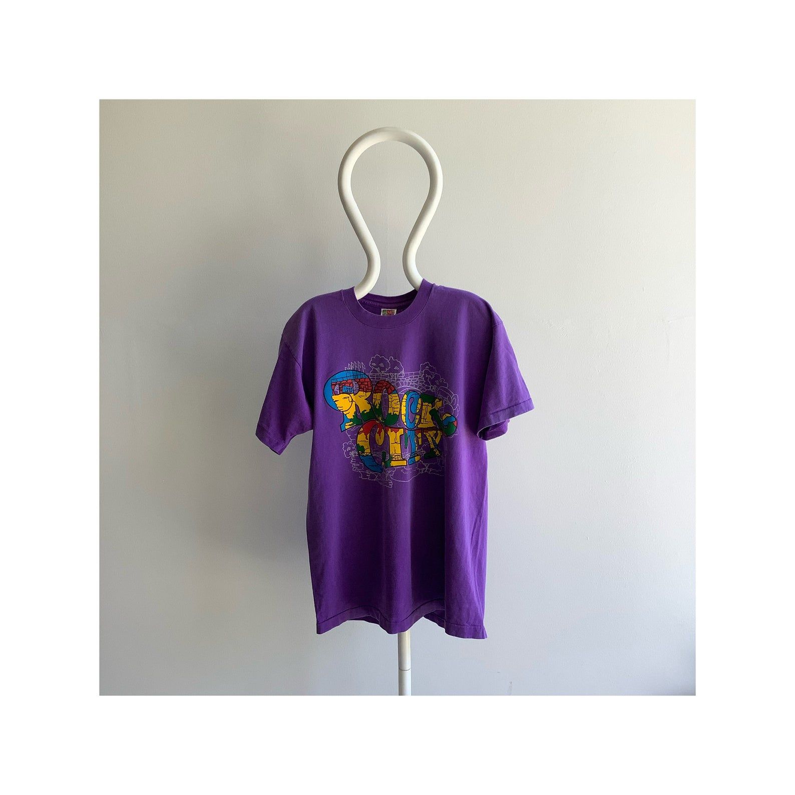 Vintage 90S Fotl Rock City Graphic T-Shirt
